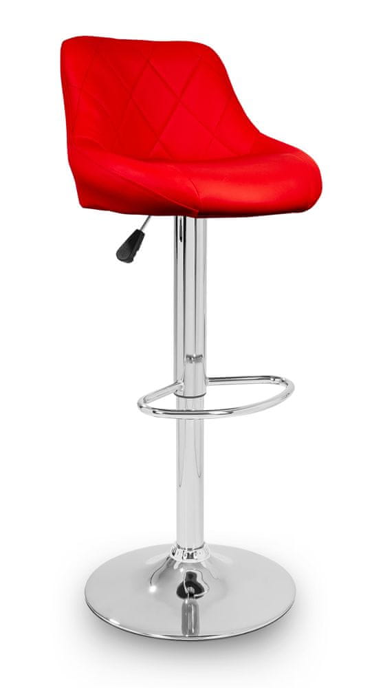 Aga Barová stolička Červená